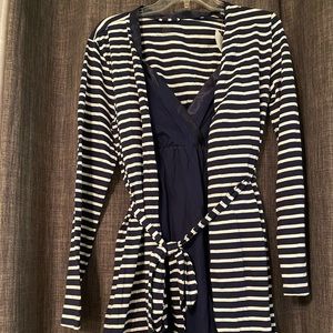 Motherhood Maternity nightgown & robe - L